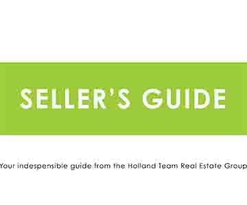 Comprehensive guide for sellers at Holland Team powered by Listings.com, 2019. Digital and print design in Illustrator.